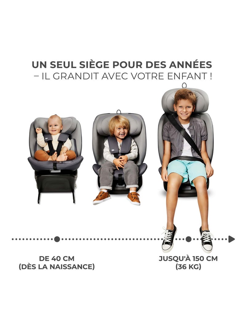 Siège auto i i size modèle pratique et confortable Multicolore - Kiabi