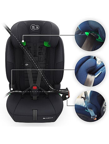 Siège auto i-Size 3-en-1 Kinderkraft COMFORT UP 2 PLUS 76-150 cm R129, protection latérale SPS+