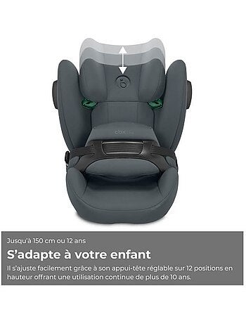 Siège auto i-size 76-150 cm groupe 1/2/3 à bouclier inclinable - pallas b3 - cbx by cybex