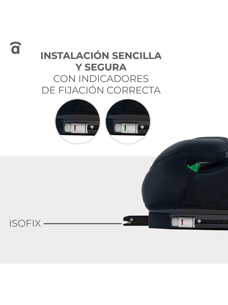 Siège auto I-Size Alzafix Noir - Kiabi