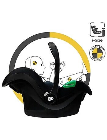 Siège auto i size avec la base modèle pratique et confortable