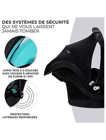 Siège auto i size avec la base modèle pratique et confortable
