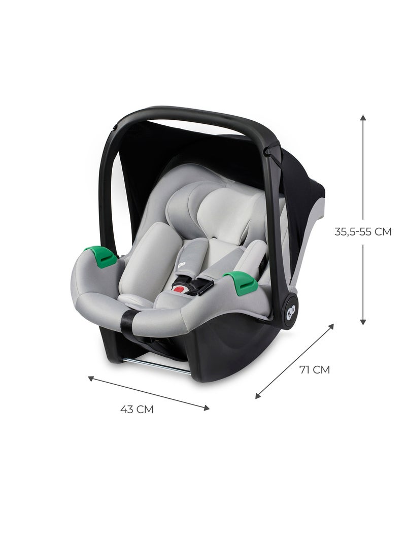 Siège auto i-size naissance avec protections renforcées Gris - Kiabi
