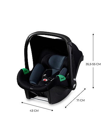 Siège auto i-size naissance avec protections renforcées