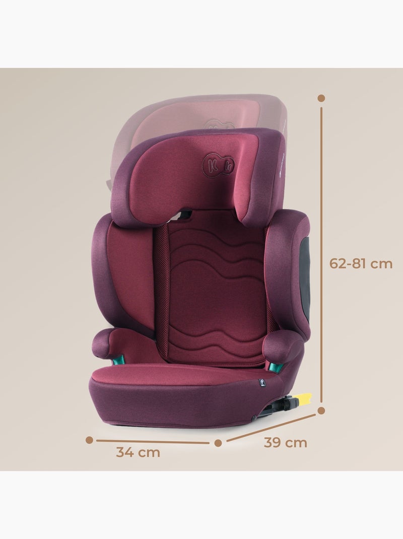 Siege auto i-size protection laterale Violet - Kiabi