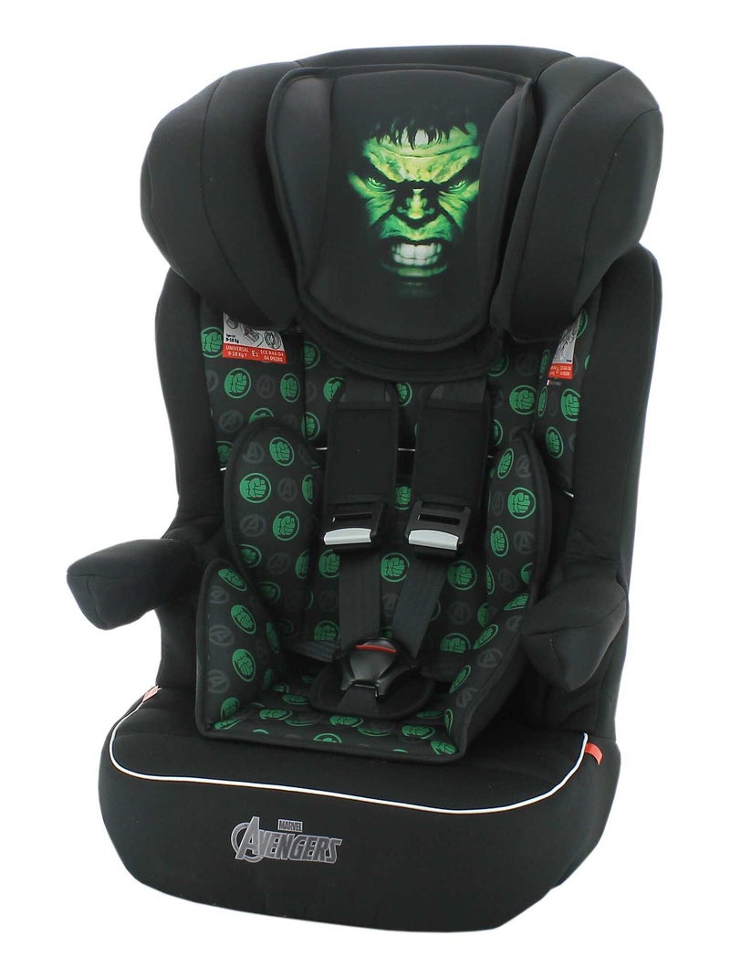 Siège Auto Imax Groupe 1/2/3 (9-36kg) - Hulk Noir Vert - Kiabi