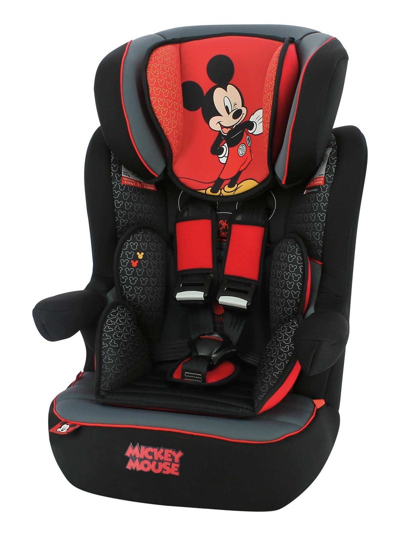 Siège Auto Imax Groupe 1/2/3 (9-36kg)  - Mickey Noir - Kiabi