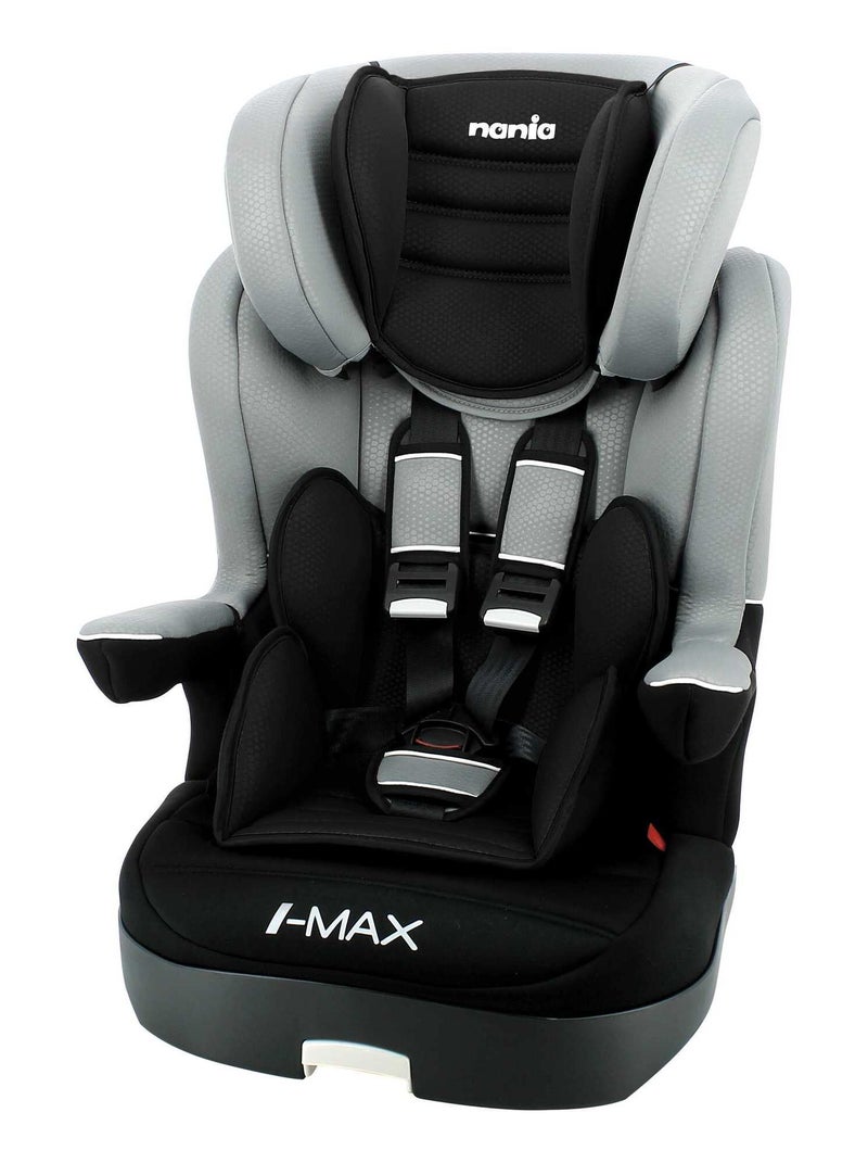 Siège Auto Imax Groupe 1/2/3 (9-36kg)  - Nania Luxe Gris gris anthracite - Kiabi