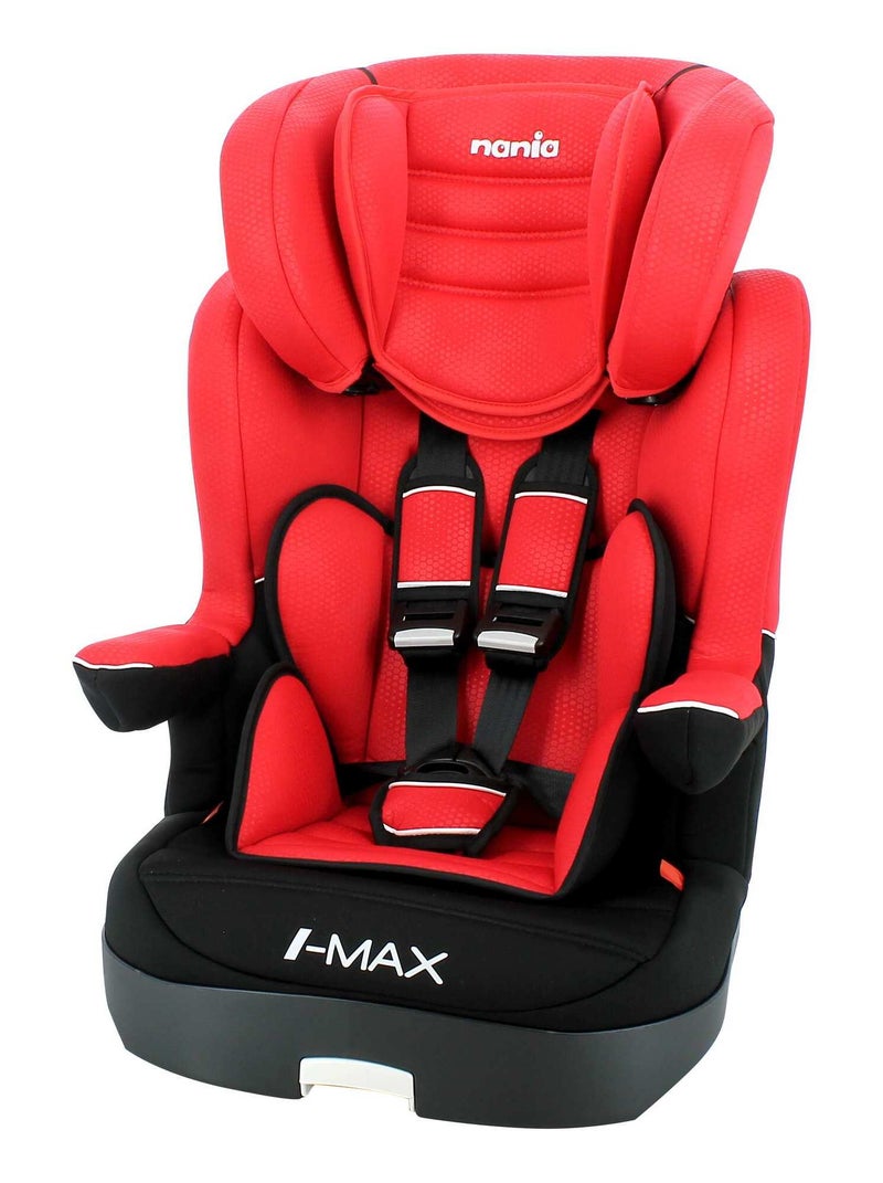 Siège Auto Imax Groupe 1/2/3 (9-36kg)  Nania Luxe Rouge Rouge coquelicot - Kiabi