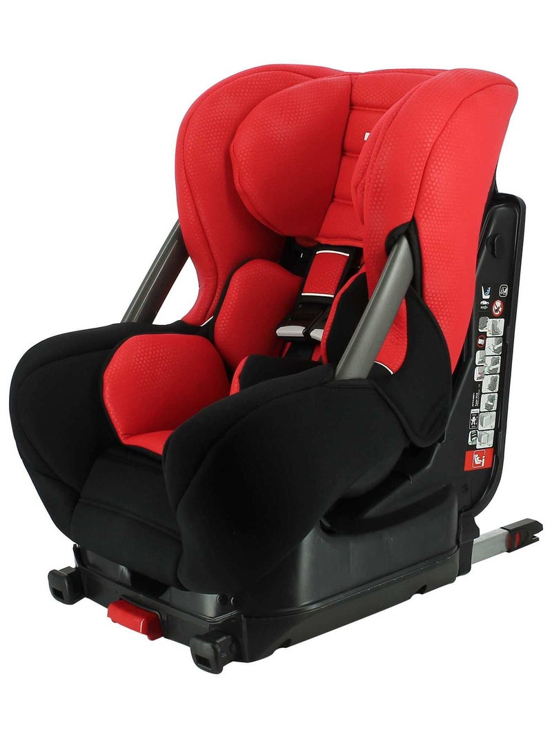 Siège Auto Isize Eris Pour Les Enfants De 61 À 105 Cm - Luxe Rouge Rouge - Kiabi