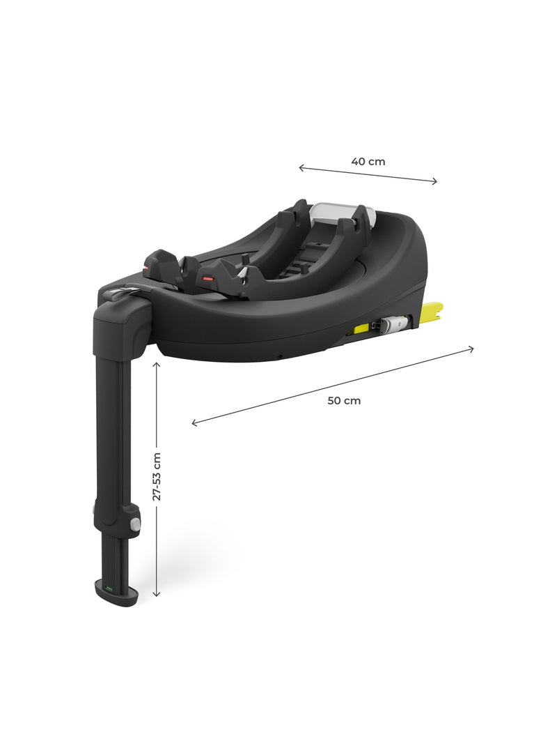 Siège auto isofix bébé rotatif 90° léger avec protection latérale Gris - Kiabi