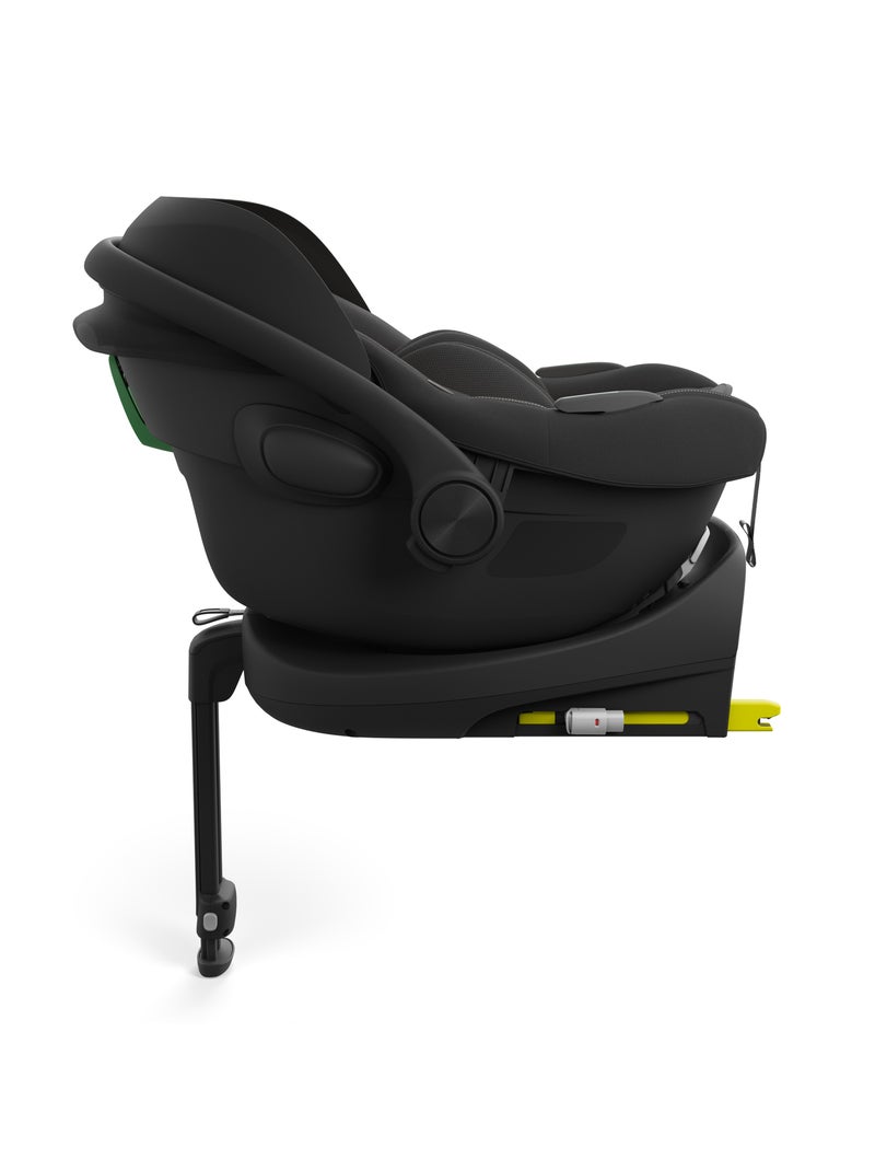 Siège auto isofix bébé rotatif 90° léger avec protection latérale Noir - Kiabi