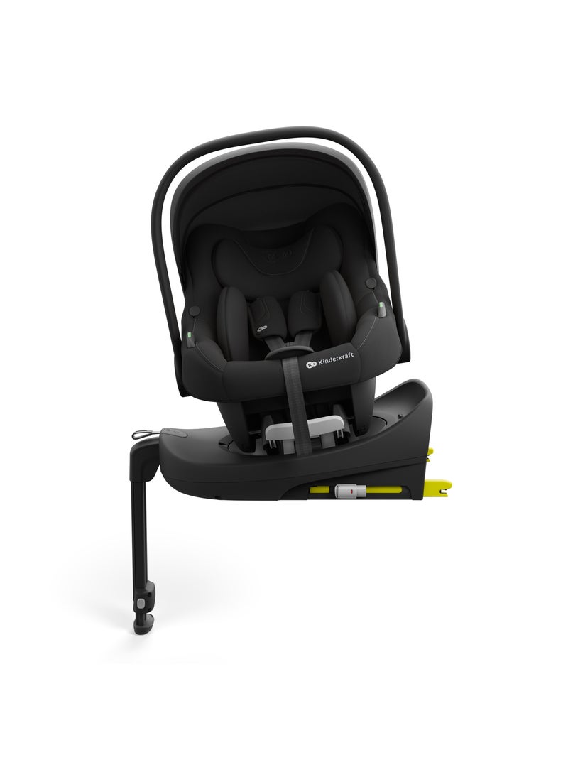 Siège auto isofix bébé rotatif 90° léger avec protection latérale Noir - Kiabi