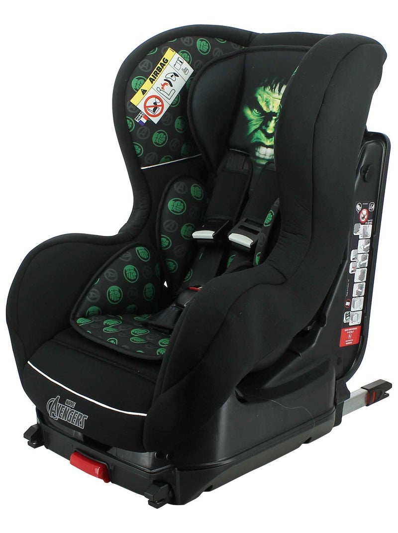 Siège Auto Isofix Cosmo Groupe 0/1 (0-18kg)  - Hulk Noir Vert - Kiabi