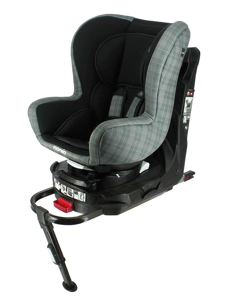 Siège Auto Isofix Et Pivotant Revo Groupe 0+/1 (0-18kg) Avec Jambe De Force - London Gris - Kiabi