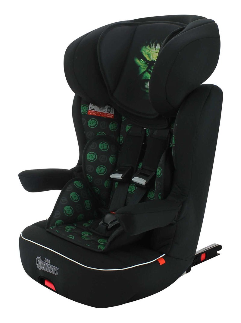 Siège Auto Isofix Imax Groupe 1/2/3 (9-36kg) - Hulk Noir Vert - Kiabi