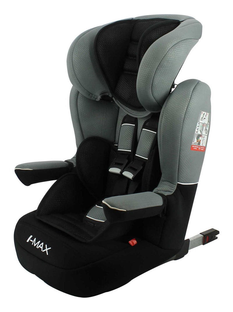 Siège Auto Isofix Imax Groupe 1/2/3 (9-36kg) - Nania Luxe Gris Gris - Kiabi