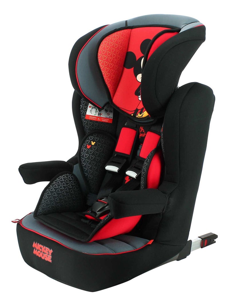 Siège Auto Isofix Imax Groupe 1/2/3 (9-36kg)  Mickey Noir - Kiabi