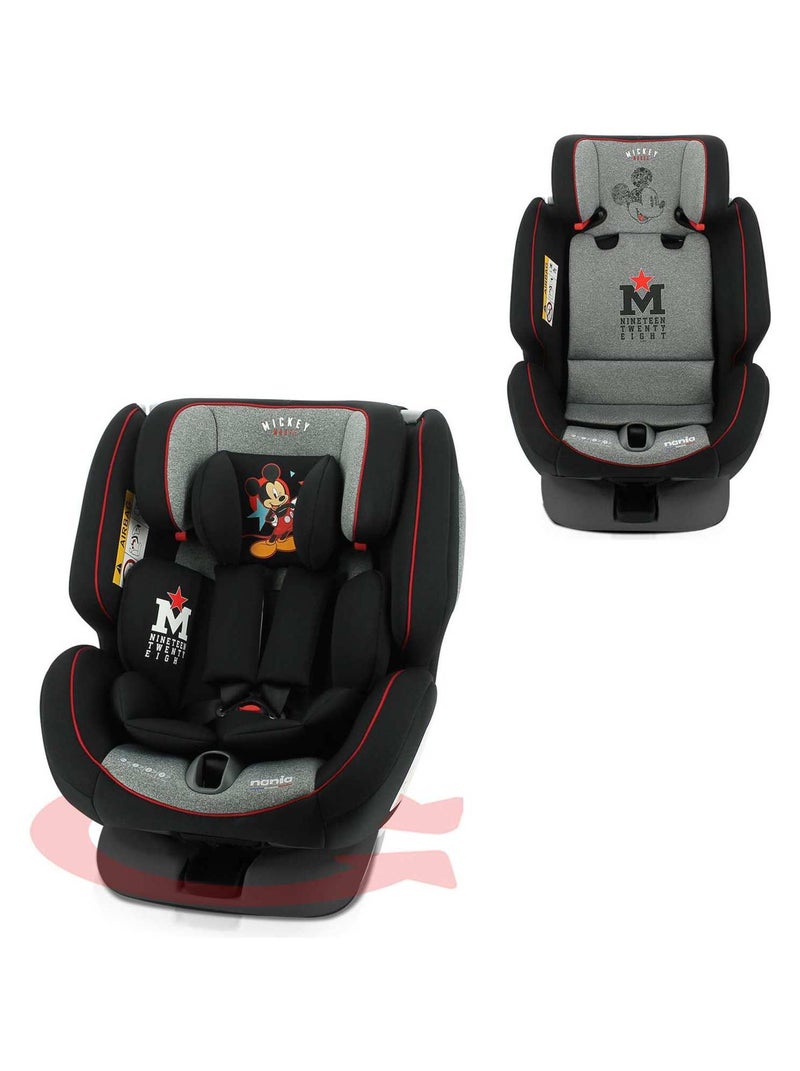 Siège Auto Isofix One 360° Groupe 0+/1/2/3 (0-36 Kg) - Noir Bleu - Kiabi