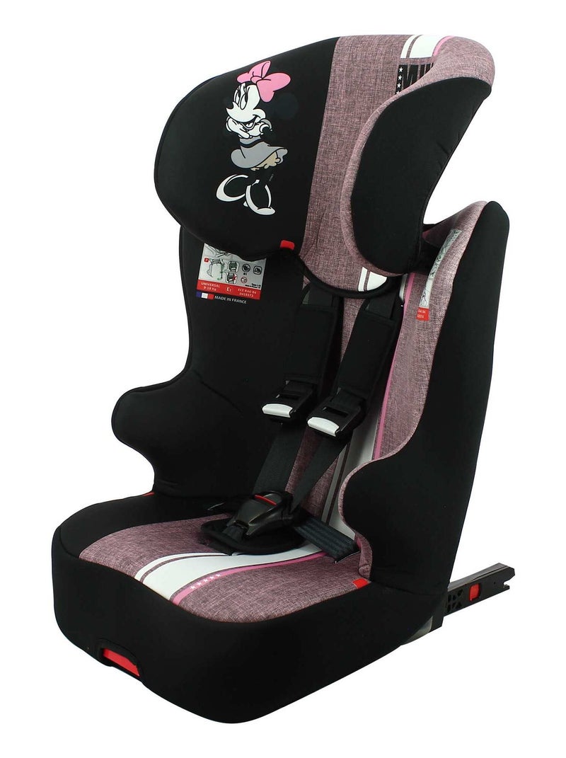 Siège Auto Isofix Racer Groupe 1/2/3 (9-36kg) - Disney First Minnie Rose - Kiabi