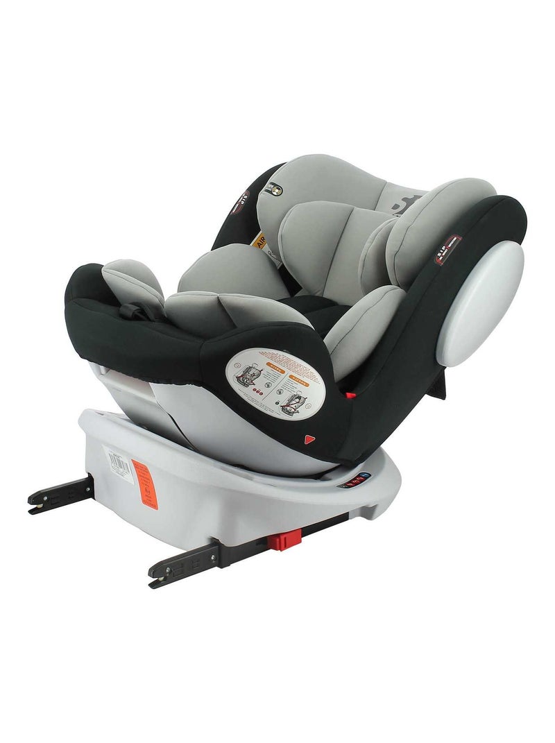 Siège Auto Isofix Seaty 360° Groupe 0+/1/2/3 (0-36 Kg) – Safety Baby Noir - Kiabi