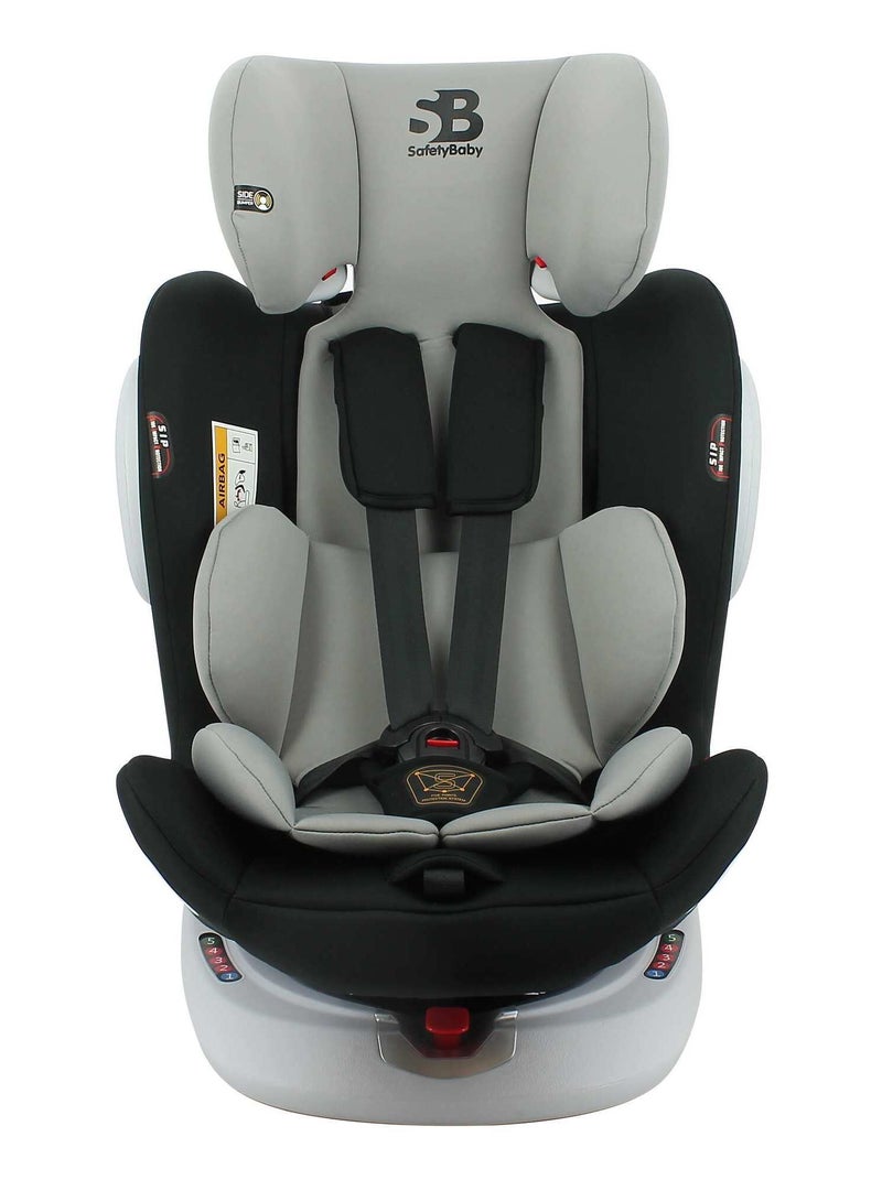 Siège Auto Isofix Seaty 360° Groupe 0+/1/2/3 (0-36 Kg) – Safety Baby Noir - Kiabi