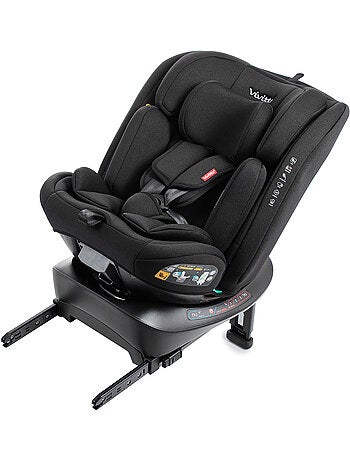 Siège auto Jade IFix avec Support Leg 40-150 cm Vivitta INTENSE BLACK