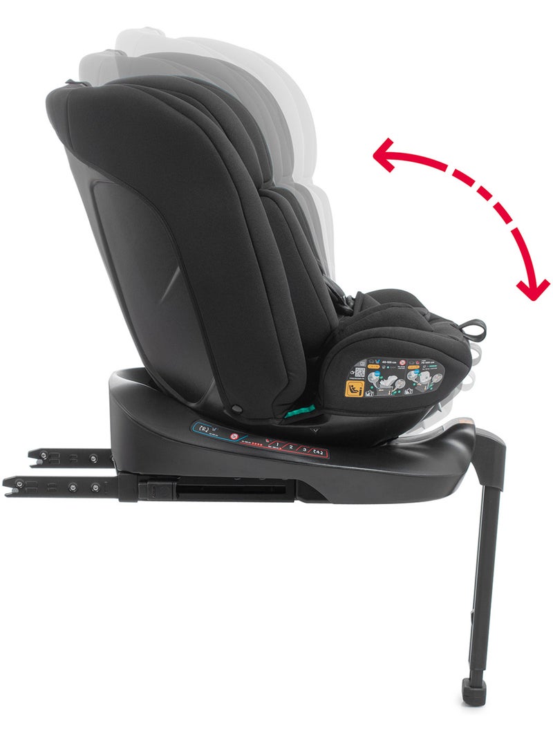 Siège auto Jade IFix avec Support Leg 40-150 cm Vivitta INTENSE BLACK Noir Noir - Kiabi