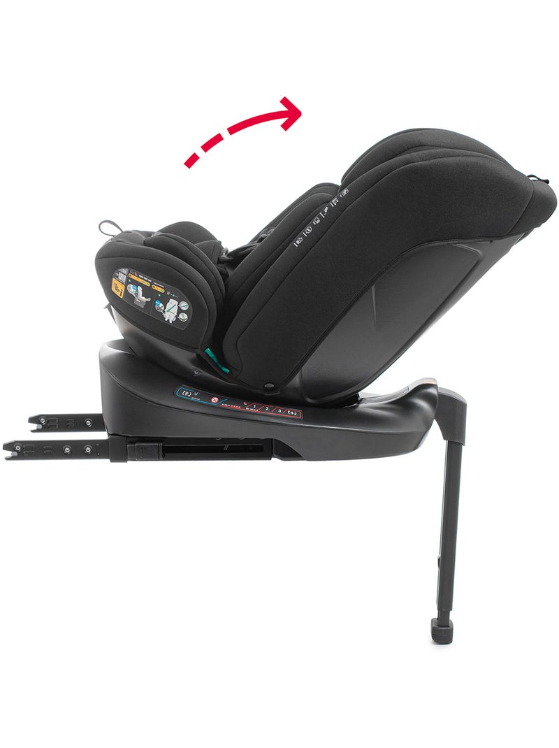 Siège auto Jade IFix avec Support Leg 40-150 cm Vivitta INTENSE BLACK Noir Noir - Kiabi