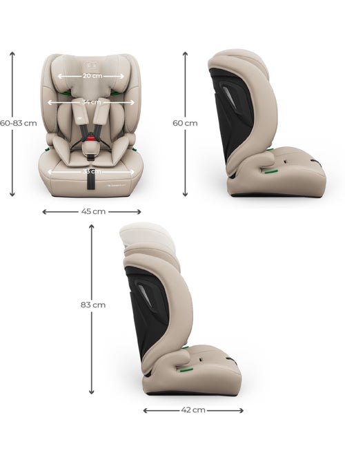 Siège auto Kinderkraft COMFORT UP 2 PLUS i-Size 76-150 cm confort AIR FLOW + organisateur voiture - Kiabi Siège auto Kinderkraft COMFORT UP 2 PLUS i-Size 76-150 cm confort AIR FLOW + organisateur voiture - Kiabi