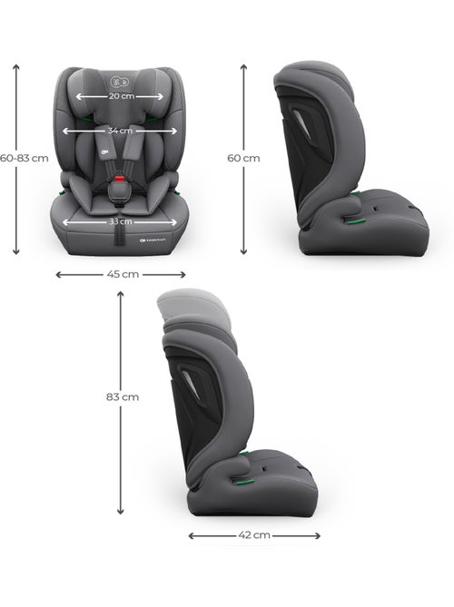 Siège auto Kinderkraft COMFORT UP 2 PLUS i-Size 76-150 cm évolutif 3 en 1 + organisateur voiture - Kiabi Siège auto Kinderkraft COMFORT UP 2 PLUS i-Size 76-150 cm évolutif 3 en 1 + organisateur voiture - Kiabi
