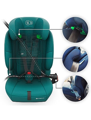 Siège auto Kinderkraft COMFORT UP 2 PLUS i-Size 76-150 cm évolutif 3 en 1 + organisateur voiture