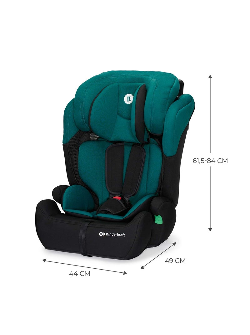 Siège auto Kinderkraft COMFORT UP i-Size 76-150 cm R129 harnais 5 points Vert - Kiabi