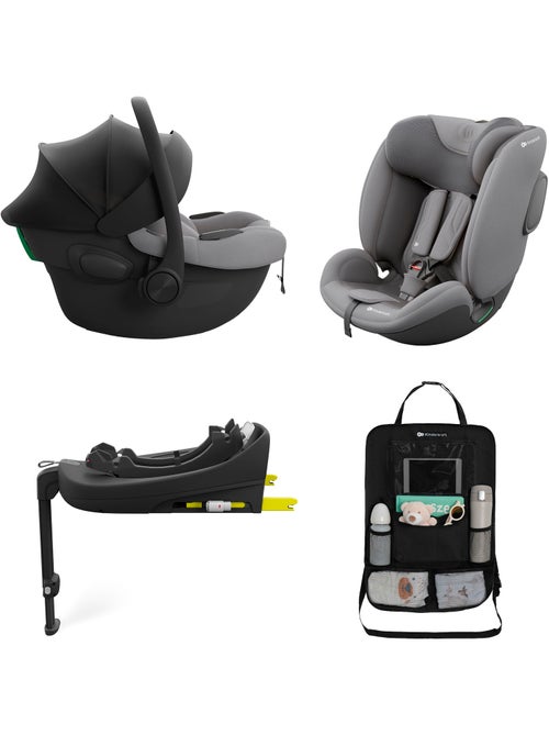 Siège Auto Kinderkraft ENDURA SAFE évolutif 40-150 cm base ISOFIX pivotante système complet 3 en 1 - Kiabi Siège Auto Kinderkraft ENDURA SAFE évolutif 40-150 cm base ISOFIX pivotante système complet 3 en 1 - Kiabi
