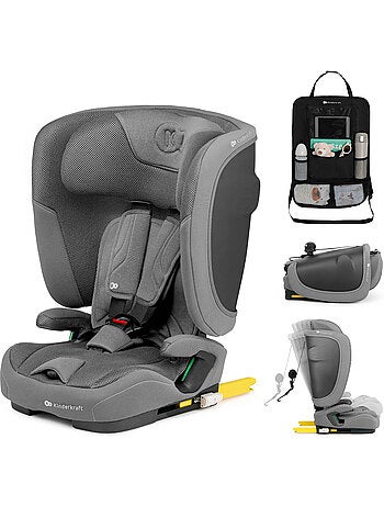 Siège auto Kinderkraft FIX2GO I-SIZE 76-150 cm pliable transport + organisateur voiture