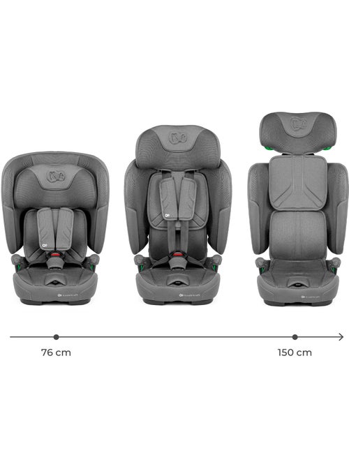 Siège auto Kinderkraft FIX2GO I-SIZE 76-150 cm inclinable 5 positions + organisateur voiture - Kiabi