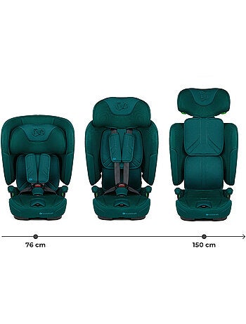 Siège auto Kinderkraft FIX2GO I-SIZE 76-150 cm pliable transport + organisateur voiture