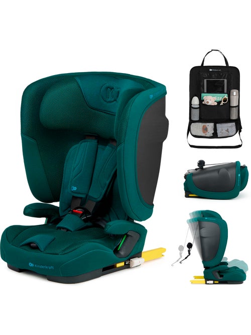 Siège auto Kinderkraft FIX2GO I-SIZE 76-150 cm ISOFIX capteur SAFERIDE + organisateur voiture - Kiabi
