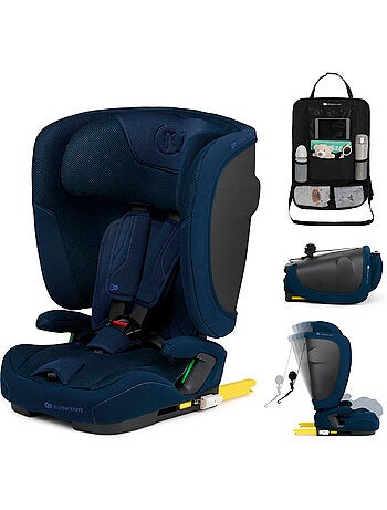 Siège auto Kinderkraft FIX2GO I-SIZE 76-150 cm pliable transport + organisateur voiture