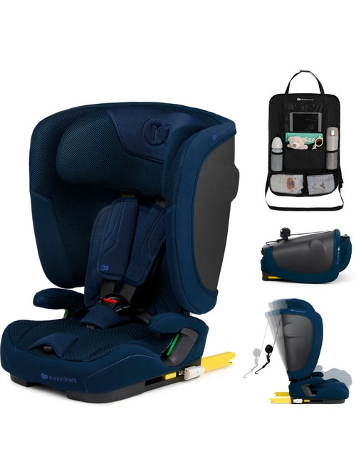 Siège auto Kinderkraft FIX2GO I-SIZE 76-150 cm pliable transport + organisateur voiture - Kiabi