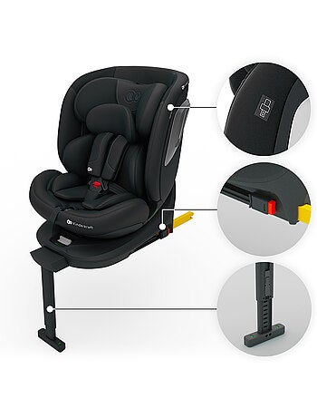 Siège auto Kinderkraft I-360 2 PLUS i-Size 40-150 cm 360° ISOFIX + organisateur voiture