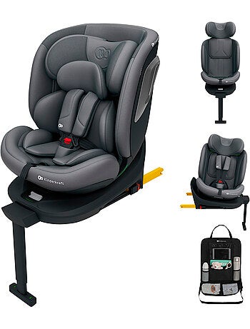 Siège auto Kinderkraft I-360 2 PLUS i-Size 40-150 cm 360° ISOFIX + organisateur voiture