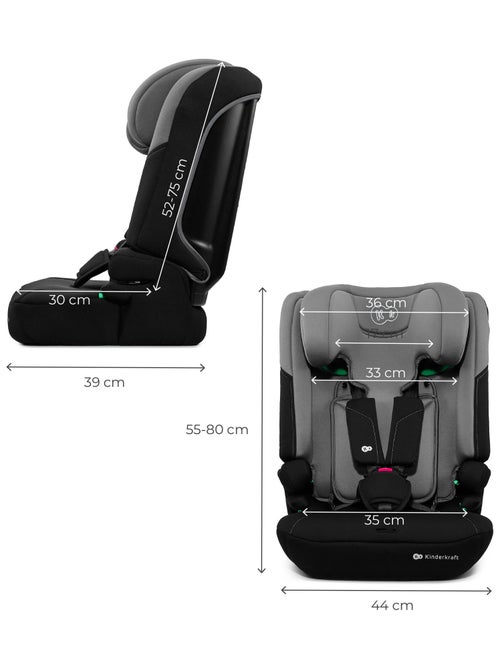 Siège Auto Kinderkraft I-COMFY i-Size 76-150 cm avec H-GUARD, SPS et système EASY GROW - Kiabi Siège Auto Kinderkraft I-COMFY i-Size 76-150 cm avec H-GUARD, SPS et système EASY GROW - Kiabi