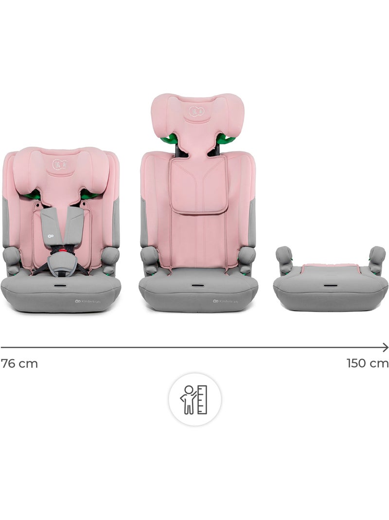Siège Auto Kinderkraft I-COMFY i-Size 76-150 cm avec H-GUARD, SPS et système EASY GROW Rose - Kiabi