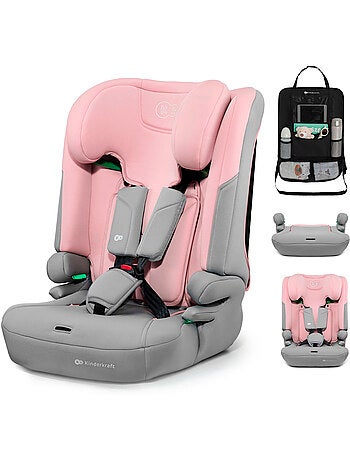 Siège auto Kinderkraft I-COMFY i-Size 76-150 cm évolutif 3 en 1 sans ISOFIX + organisateur voiture