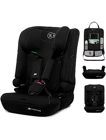 Siège auto Kinderkraft I-COMFY i-Size 76-150 cm évolutif 3 en 1 sans ISOFIX + organisateur voiture