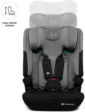 Siège auto Kinderkraft I-COMFY i-Size 76-150 cm évolutif 3 en 1 sans ISOFIX + organisateur voiture