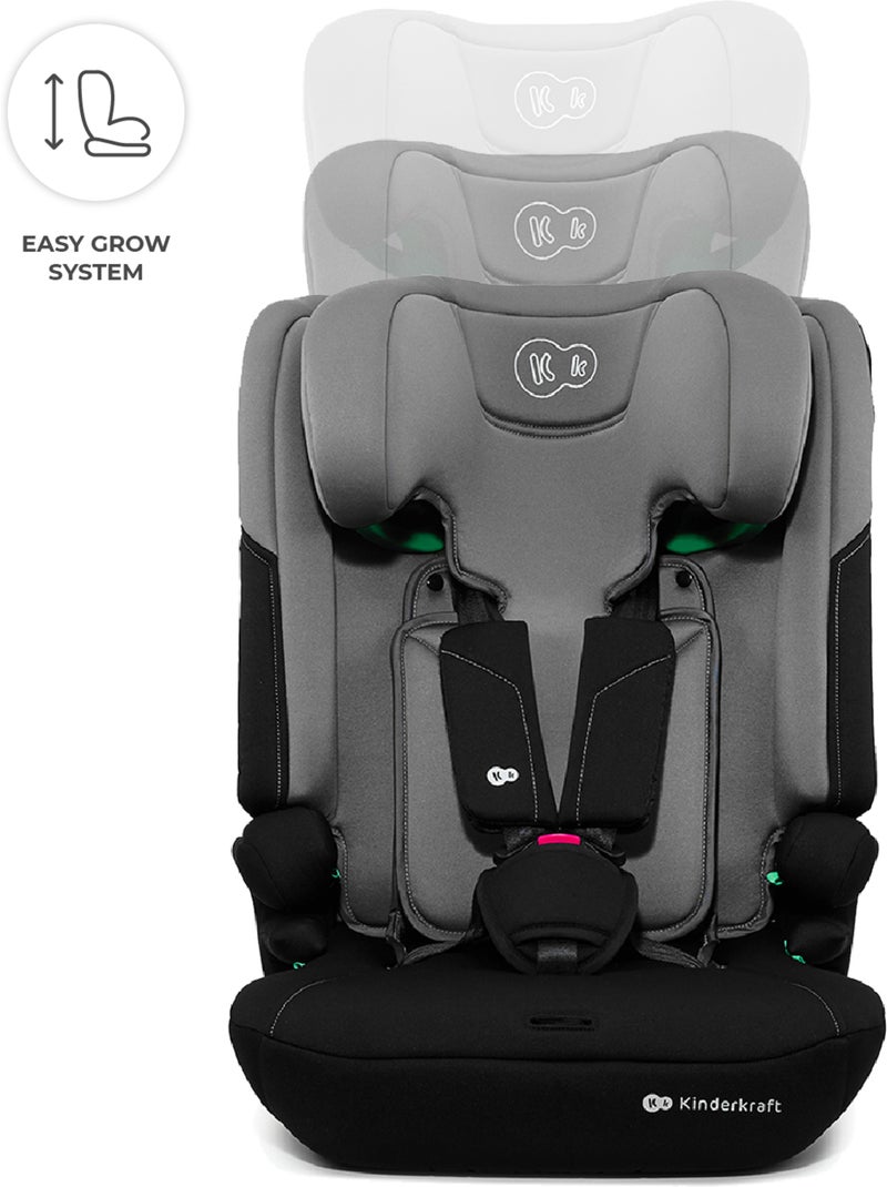 Siège auto Kinderkraft I-COMFY i-Size 76-150 protection latérale SPS H-GUARD + organisateur voiture Gris - Kiabi