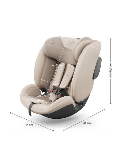 Siège Auto Kinderkraft I-FIX ENDURA SAFE 61-150 cm avec Rotation 360°, SPS+ et H-GUARD+ - Kiabi Siège Auto Kinderkraft I-FIX ENDURA SAFE 61-150 cm avec Rotation 360°, SPS+ et H-GUARD+ - Kiabi