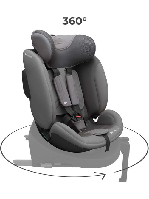 Siège Auto Kinderkraft I-FIX ENDURA SAFE 61-150 cm avec Rotation 360°, SPS+ et H-GUARD+ - Kiabi Siège Auto Kinderkraft I-FIX ENDURA SAFE 61-150 cm avec Rotation 360°, SPS+ et H-GUARD+ - Kiabi
